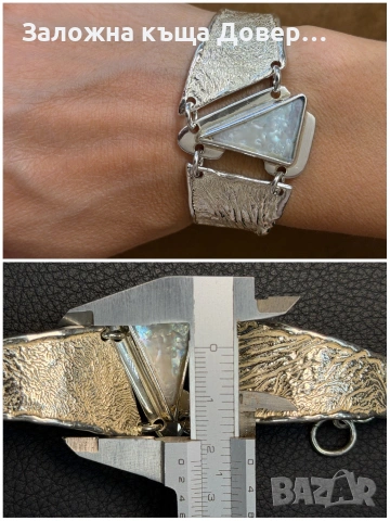 Сребърна гривна синджир чисто нови Silver 925 grivna, снимка 2 - Гривни - 55040337