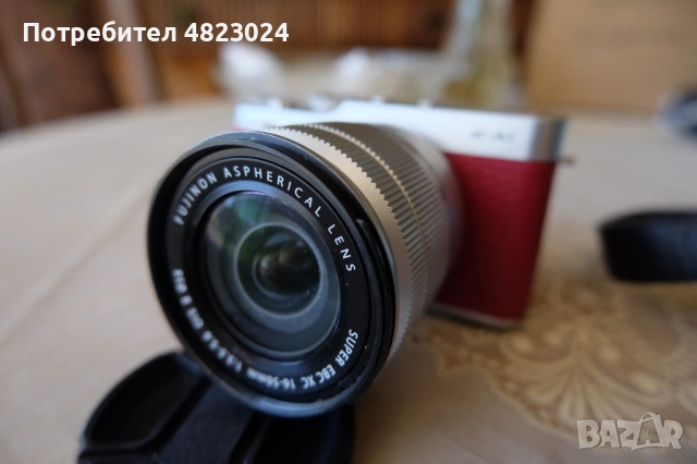 Fujifilm X-A1 16.3MP Brown Digital Camera + Fujinon 16-50mm f3.5-5.6, снимка 3 - Фотоапарати - 54552559