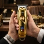 Безжичен тример и машинка за подстригване Kemei с LCD дисплей и USB зареждане, снимка 3