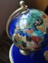 Настолен глобус от полускъпоценни естествени камъни, снимка 6