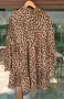 Нова дамска рокля SHEIN LUNE Leopard Print М-Л, снимка 9