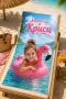 Персонализирани детски плажни кърпи за момичета с име или снимка, снимка 4