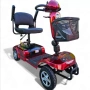 Инвалидна Електрческа Четириколка 350W ЧЕРВЕНА, снимка 1