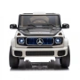 Акумулаторен джип Mercedes EQG Electric G-Class 12V с отварящи се врати меки гуми 4x4, снимка 2