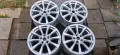 4бр ляти джанти 7.5J17 ЕТ48. Borbet. 5x112. Стават на Audi, Golf, Touran, Passat и др. Среден...., снимка 1