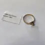 Златен пръстен 1.88гр. с диамант, снимка 2