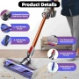 Нова Резервна моторизирана четка за прахосмукачка Dyson V15 V11 V10 V8 V7, снимка 7