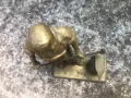 стара бронзова пластика /фигура/ КОВАЧ, снимка 5