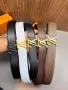 Louis Vuitton Унисекс Колан Естествена Кожа - Различни Цветове Код SK1957, снимка 1