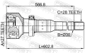 Ново Вътрешно Дясно Каре Volvo XC-60 XC-70 XC-90 , снимка 2
