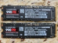 SAMSUNG 2TB PCIe 4.0 NVMe M.2 SSD 990 PRO ⨯ 2, снимка 1