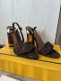 Нови Дамски Сандали Fendi, снимка 5