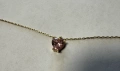 Златно колие с висулка 1.96гр.45см., снимка 3
