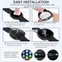 Samsung Galaxy Watch 9 44mm / Watch 9 40mm / 360° Твърд пластмасов кейс с вграден протектор за екран, снимка 9