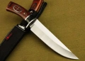 Ловджийски нож с дървена дръжка Columbia USA Saber, снимка 3