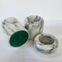 Комплект от три мраморни свещника (за чаени свещи)., снимка 4