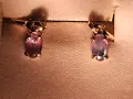 ЗЛАТНИ ОБИЦИ С ЕСТЕСТВЕН АЛЕКСАНДРИТ СЕРТИФИКАТ , снимка 6
