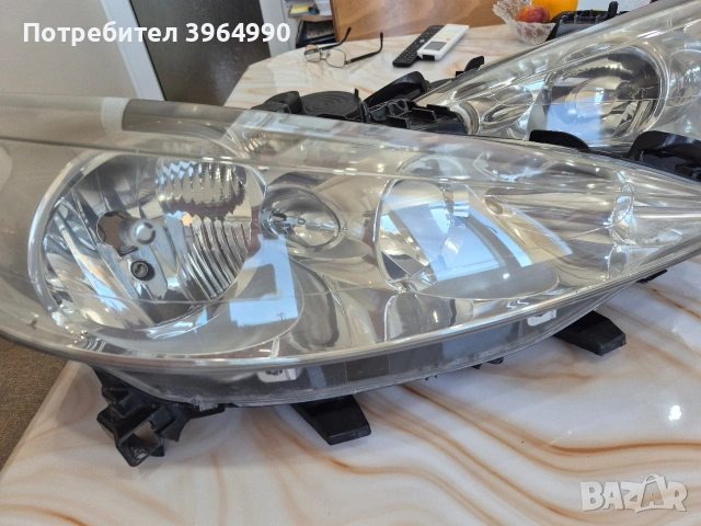 Кристални Оригинални фарове VALEO за ПЕЖО 207, снимка 2 - Части - 55075972
