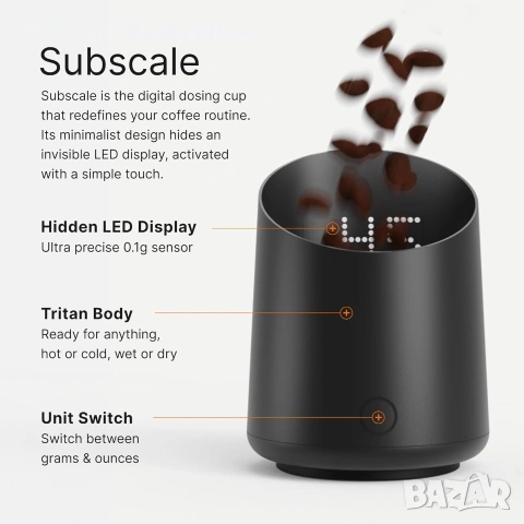 Дигитална мерителна чаша Subminimal Subscale, снимка 4 - Аксесоари за кухня - 55121003