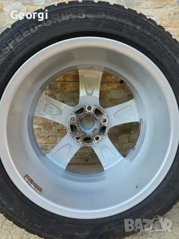 Продавам ОРИГИНАЛНИ джанти+гуми 17 ' цола 5x112 57,1 Audi a4,a6,a8 Pasat 4,5. 7J ET44 DEZENT, снимка 4 - Гуми и джанти - 55468878