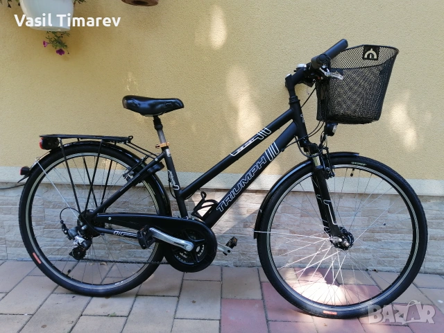 Немски алуминиев велосипед TRIUMPH 28 Shimano 3X7 vnos Germany 