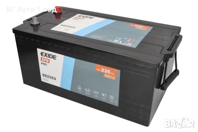 EE2353 Battery 12V 235Ah/1200A Strong PRO EFB+, снимка 3 - Части - 54708098