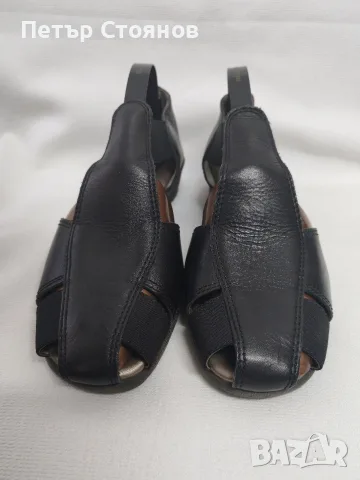Удобни дамски летни обувки от естествена кожа Hush Puppies №42, снимка 3 - Дамски ежедневни обувки - 55629220