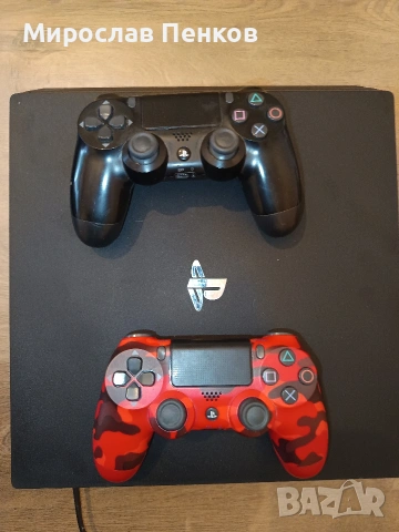 Ps 4 + конролери, снимка 4 - PlayStation конзоли - 55255160