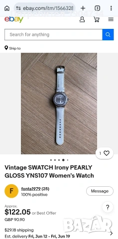 Swatch Irony Pearly Gloss, снимка 4 - Дамски - 54698681