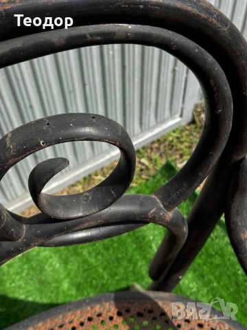 Виенска пейка 19век, снимка 8 - Антикварни и старинни предмети - 54203380