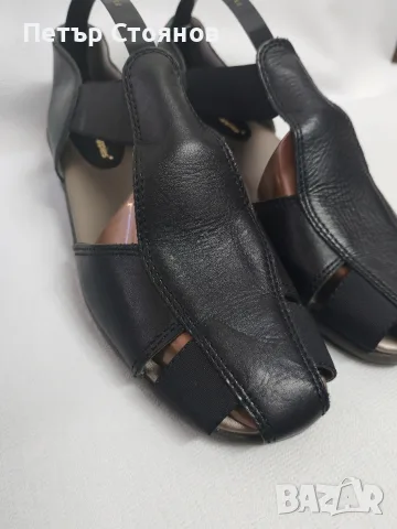 Удобни дамски летни обувки от естествена кожа Hush Puppies №42, снимка 2 - Дамски ежедневни обувки - 55629220