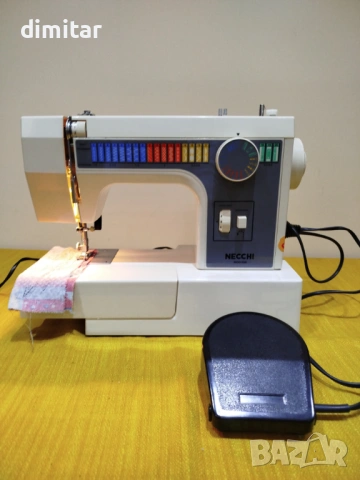 Метална шевна машина NECCHI 559, снимка 2 - Шевни машини - 54262718