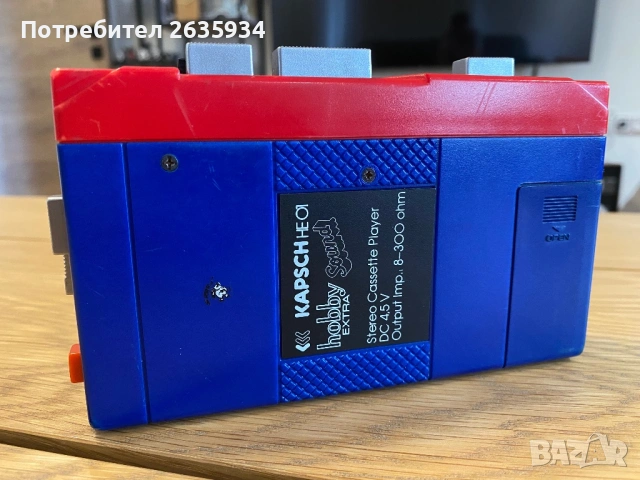Walkman Kapsch, снимка 5 - Радиокасетофони, транзистори - 54940600