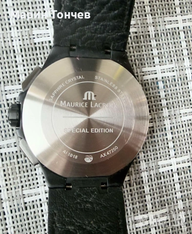 Maurice Lacroix Aikon SE Black Chrono 44mm AI1018-PVB01-334-1, снимка 5 - Мъжки - 54901740