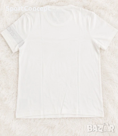 Тениска Calvin Klein Jeans- бяла, снимка 3 - Тениски - 55062410