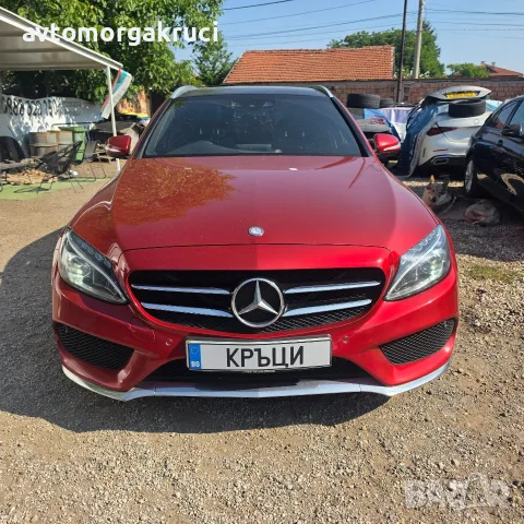 Mercedes-Benz C300 Hybrid W205 AMG пакет Комби Десен волан Автомобилът се продава цял 6999€, снимка 2 - Автомобили и джипове - 55616667