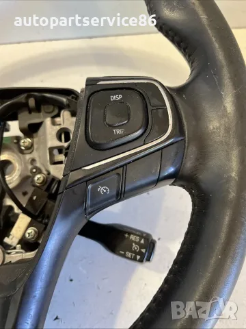 Мултифункционален волан черен за Toyota Avensis 1.6 D4D (2016) 45100-05A00 OEM, снимка 2 - Части - 55572002