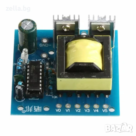 Инверторен модул 12V към 220V 150W, правоъгълна вълна, DIY авто конвертор 10248, снимка 12 - Друга електроника - 54661823