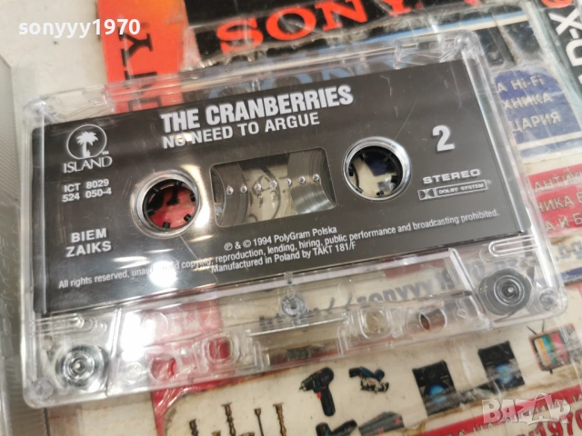 THE CRANBERRIES-ORIGINAL TAPE 2005261900H2E6R, снимка 6 - Аудио касети - 54620322
