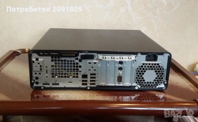 Компютър HP EliteDesk 800 G3 SFF i5-7400, снимка 2 - За дома - 54578351