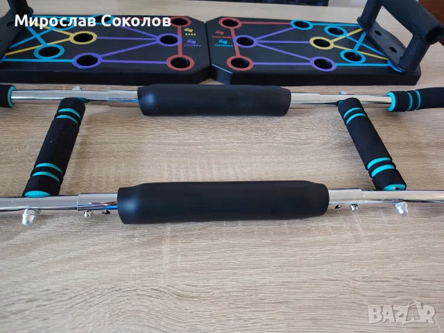 Фитнес уреди, дъска за лицеви опори и уред за гърди , снимка 2 - Фитнес уреди - 55670653