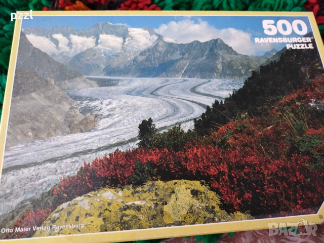Пъзел "Glacier” Ravensburger 1992г. 500 части