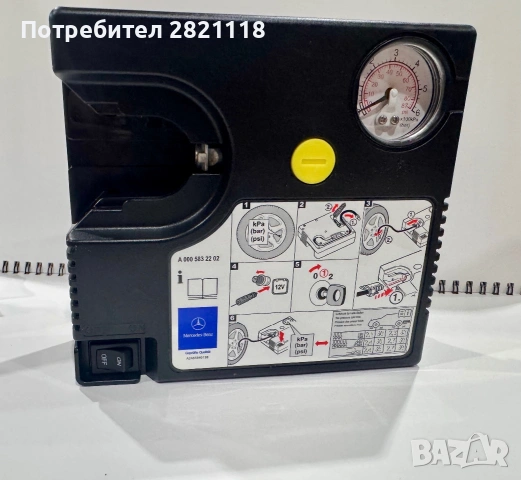 Компресор за гуми Mercedes , снимка 2 - Аксесоари и консумативи - 55093769