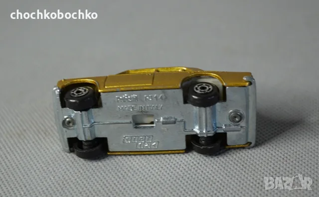 POLISTIL ITALY FIAT 124 Метална играчка модел кола количка, снимка 4 - Колекции - 55319903