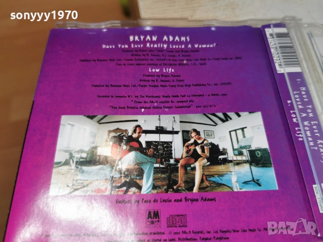 BRYAN ADAMS CD 2405261937H2E6R, снимка 5 - CD дискове - 54662160