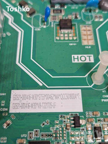 TCL 43S5K MAIN BOARD TPD.MT9221T.PB771(T) 40-MT21TB-MPC2HG MT21TB MT9221 PANEL LVU430NDJL KS9W14, снимка 3 - Части и Платки - 55136517