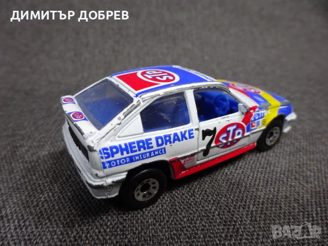  СТАРА РЕТРО МЕТАЛНА КОЛИЧКА OPEL KADETT GSI MATCHBOX CHINA, снимка 4 - Колекции - 54105938