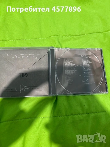 Ttpd deluxe cd Taylor Swift/ Тейлър Суифт версията The Black Dog , снимка 4 - CD дискове - 54962362