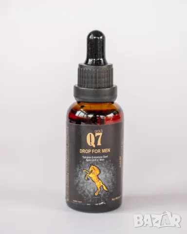 Q7 Gold Drop for Men – Капки за мъжка потентност и издръжливост, 30 мл, снимка 3 - Други - 55417534