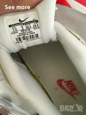 Nike Air Max маратонки в размер 38.5, снимка 8 - Маратонки - 54990830